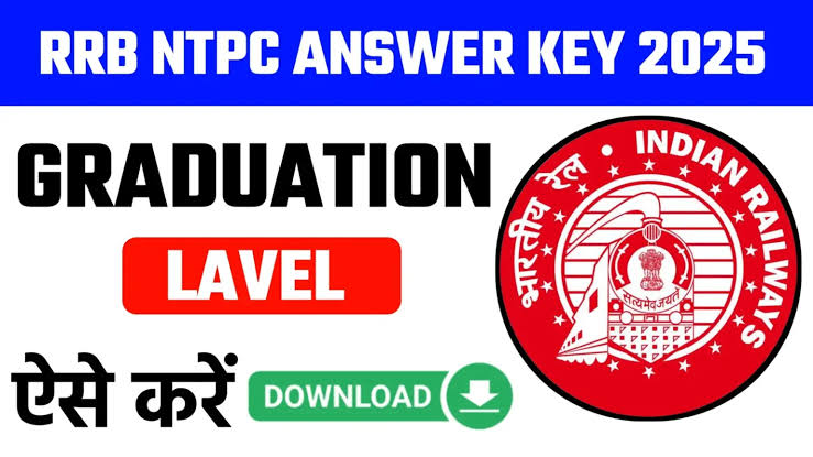 Railway RRB NTPC Graduate Answer Key 2025